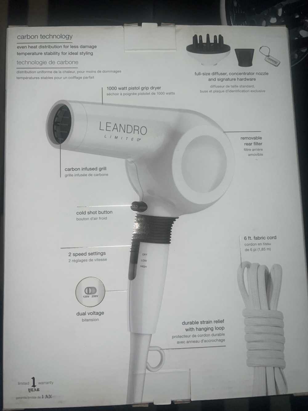 BaBylissPRO Leandro Limited Midi Hair Dryer - Picture 4 of 4